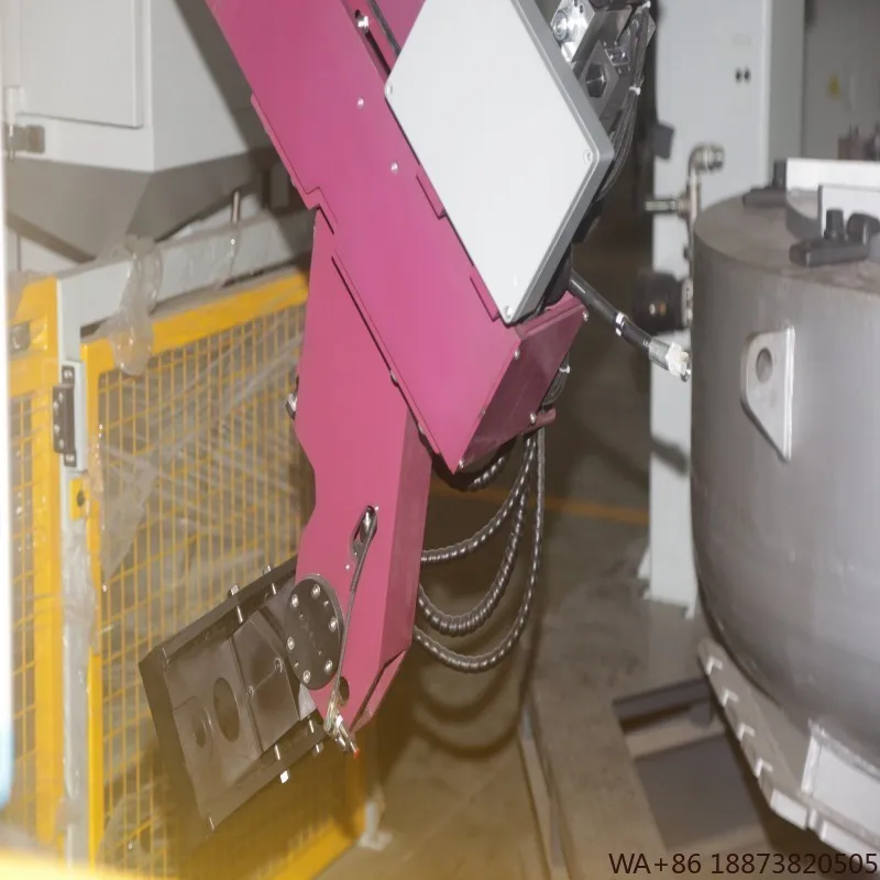 آلة صب القوالب الأوتوماتيكية ذات الضغط المنخفض القابلة للتخصيص لصب الهندسة المعقدة على الحائط الرقيق #4