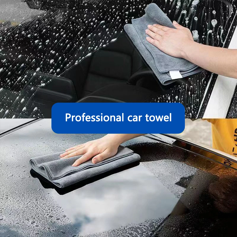 Car Cleaning Cloth Wash Drying Towel Absorbent Dirt Resistant Soft Towels For Ford Fiesta mk8 mk6 mk7 mk4