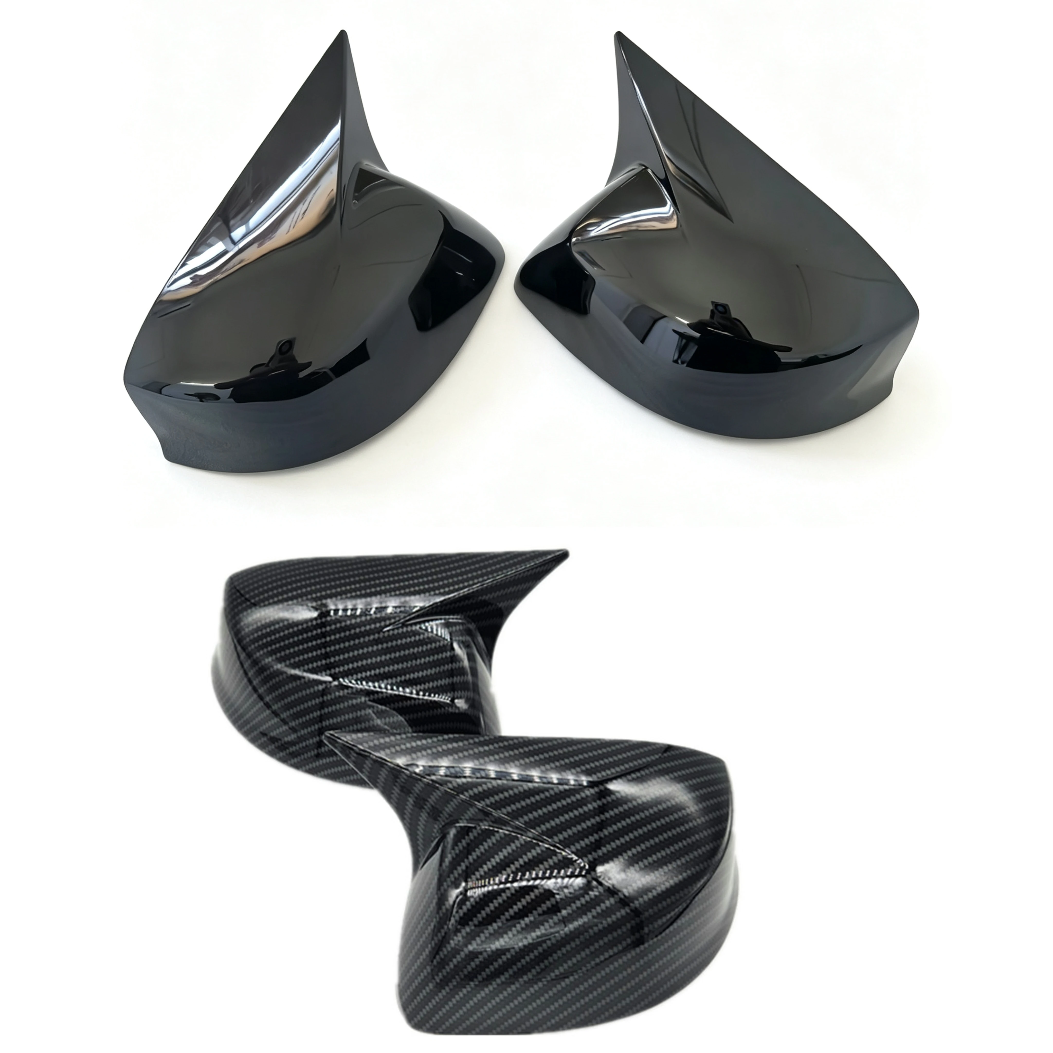 For Honda CIVIC 2012 2013 2014 2015 Car Rearview Side Mirror Cover Wing Cap Exterior Door Housing Shell Trim Frame Sticker view 3