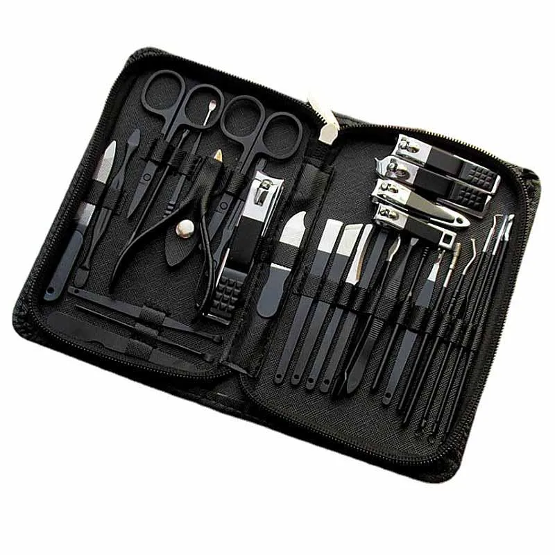 Clearance_30 PCs Maniküre Schneider Nagel Clipper Set Haushalt Edelstahl Maniküre Kit Nagel Clippers Pediküre Nagel Schere T