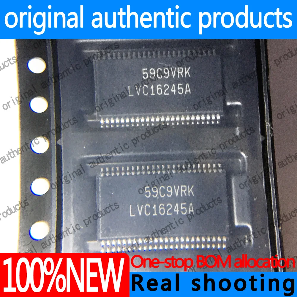 1/5/10PCS(New)original packing SN74LVC16245ADGGR chip screen printing LVC16245A TSSOP48 Bus transceiver chip