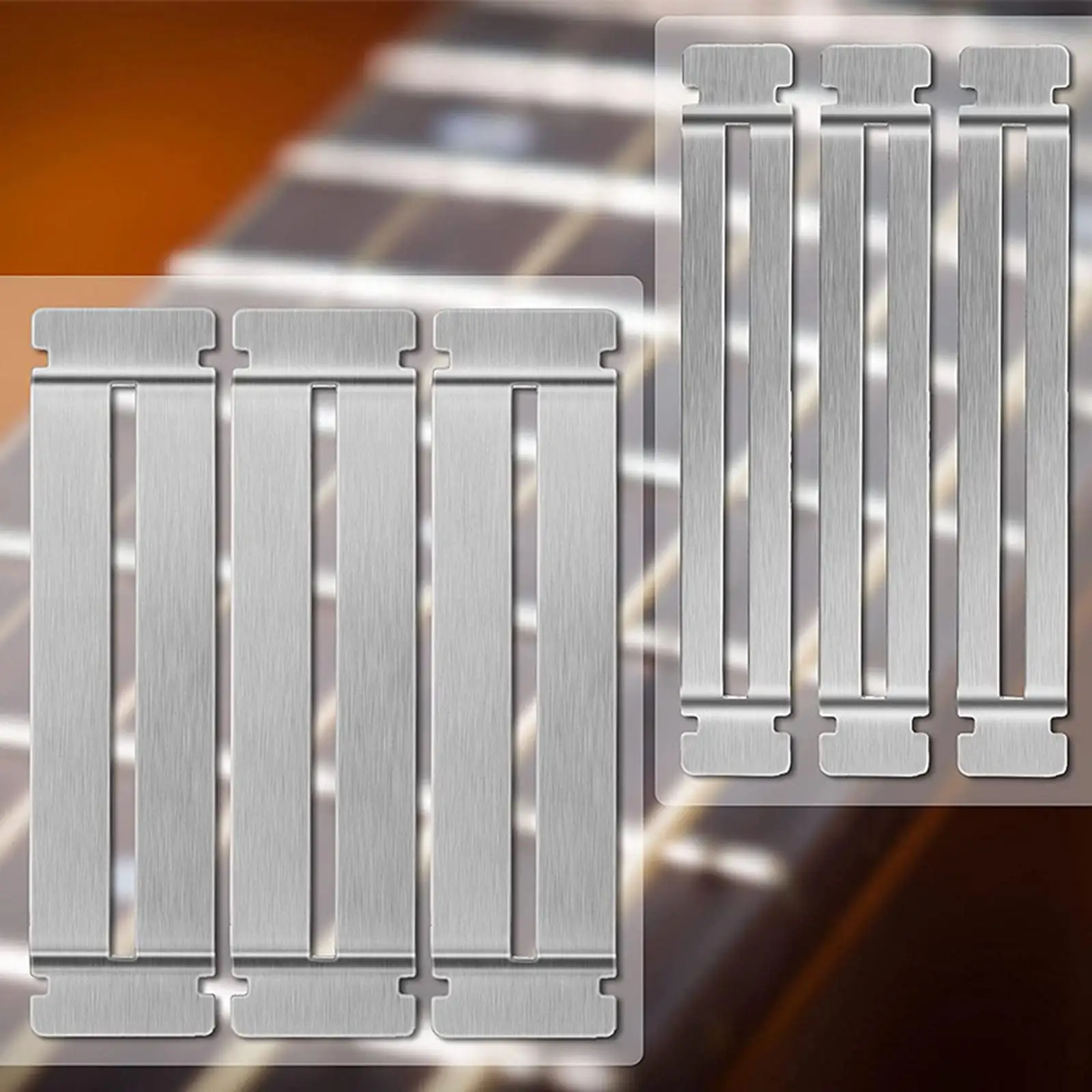 مجموعة أدوات إصلاح الجيتار 12 شريط مطاطي لخلع الملابس وتلميع الحنق #2