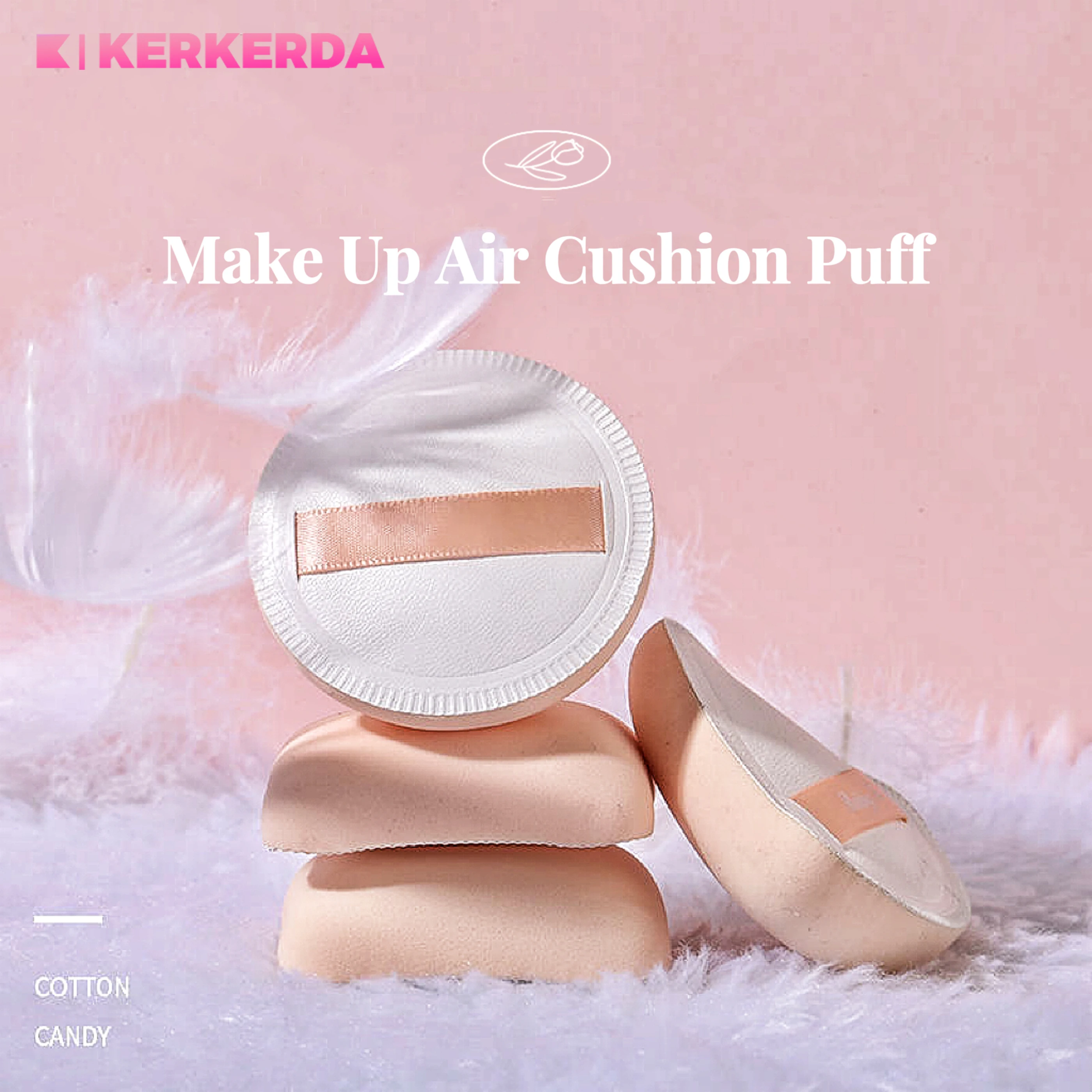 Make-Up Luchtkussen Puff Marshmallow Foundation Poeder Puff Driehoek Super Zacht Nat En Droog Gezichts Onberispelijke Make-Up Tool Voor Tweeërlei Gebruik