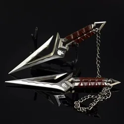 Valorant Kuronami keine Yaiba Paarungs waffe Modell alle Metall messer Spielzeug Schwert Spiel Peripherie geräte Bali Song Karam bit Spielzeug Ornament