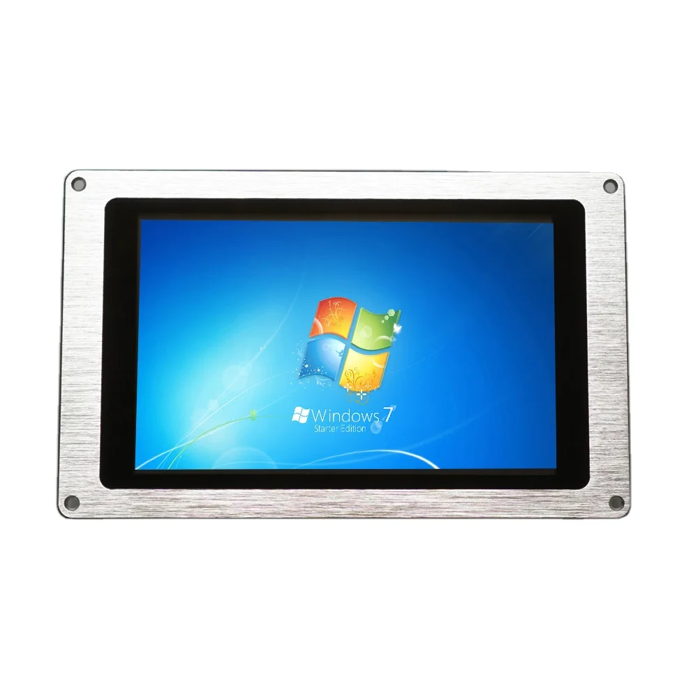 Panel mounting 12.1 inch 1280*800 daylight readable 1000 nits monitor lcd, support wide voltage