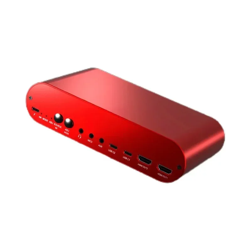Multi-platform live broadcast capture card high definition multi-position guide dual 4K/RGB capture