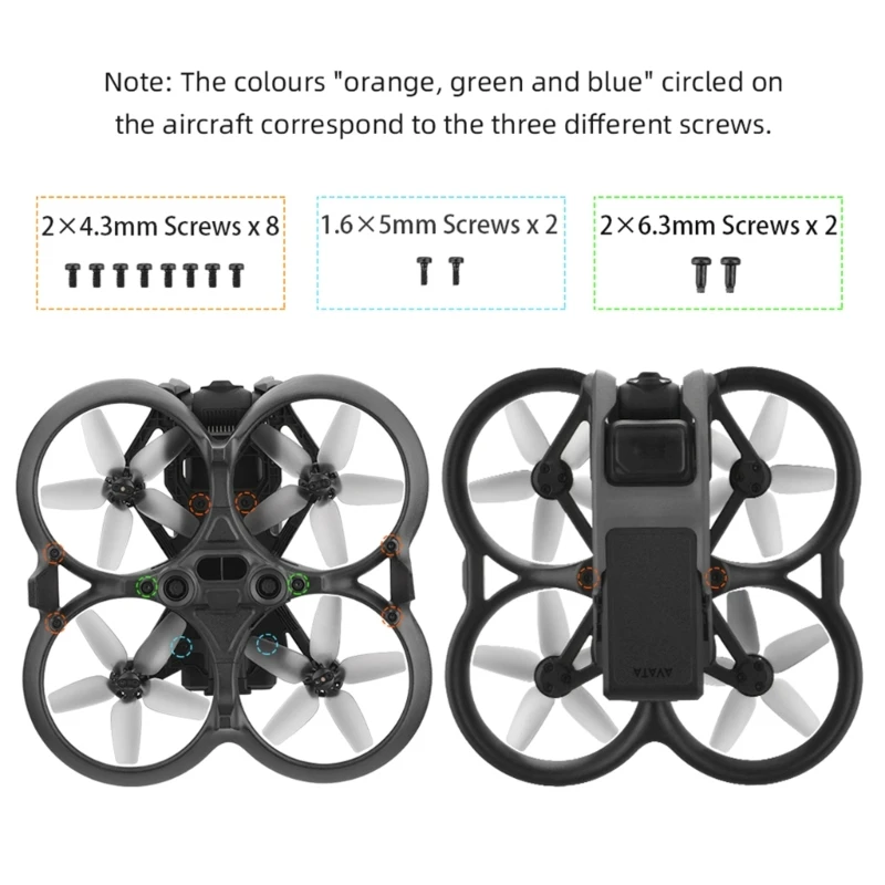 For Avata Crash Ring Blades Protection Anti-Collision Cover Drone Propellers Guard Protection for Avata Accessories