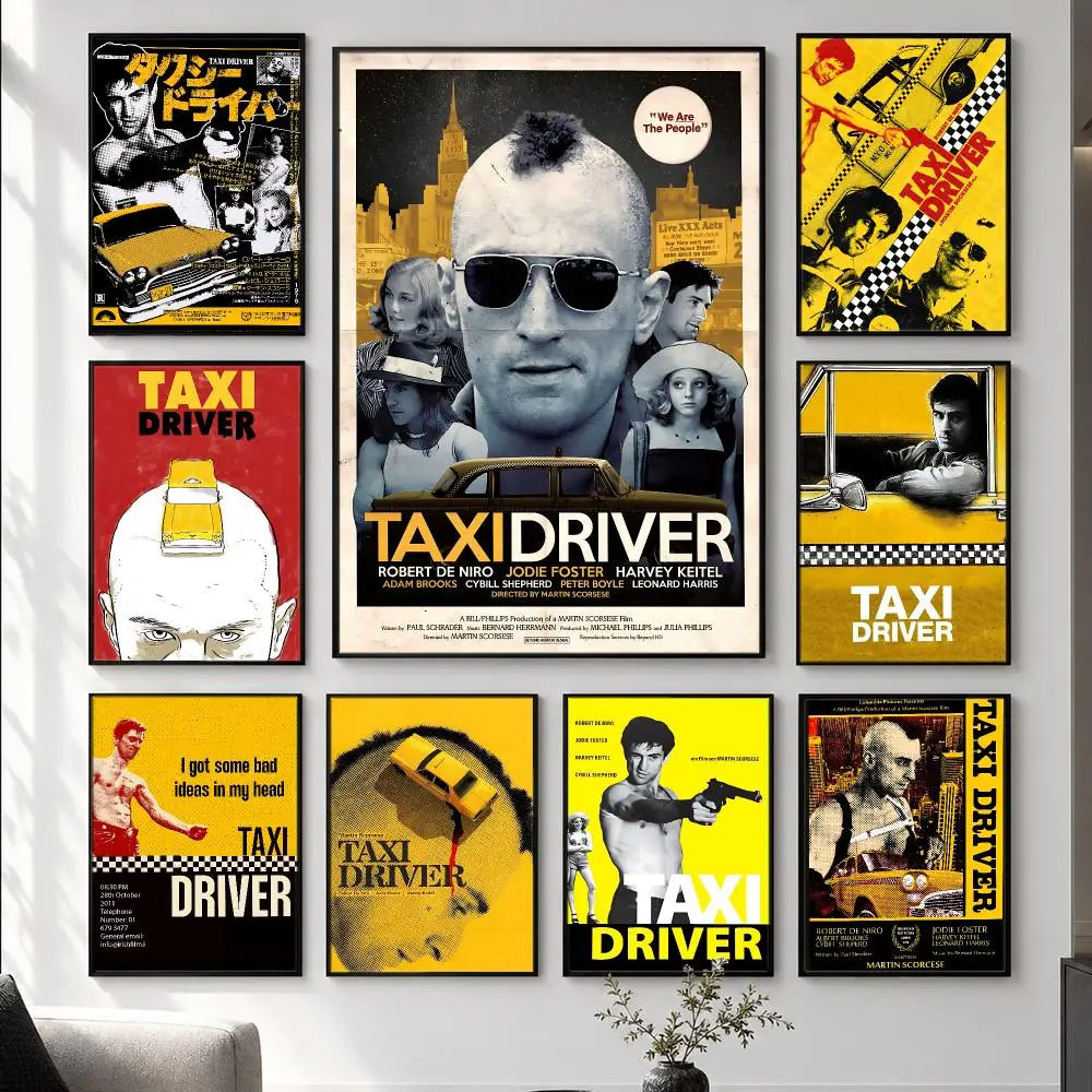 movie Taxi Driver Poster  HD Poster Simple Home Decoration Suitable for Living Room Bedroom Corridor Gift Giving