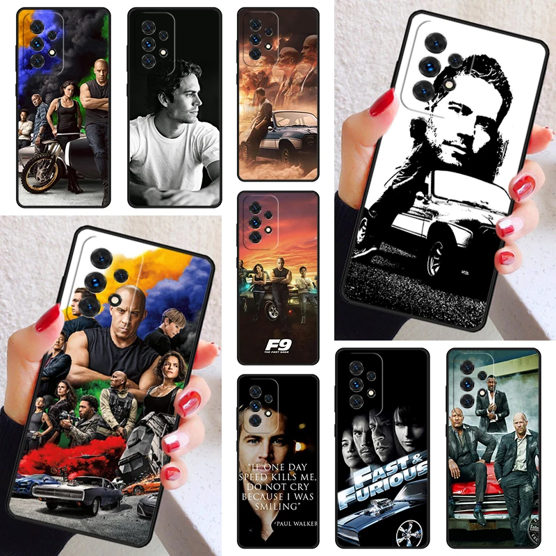 Fast and Furious Moive Phone Case Cover For Samsung Galaxy A52 A72 A73 A20e A21S A50 A70 A11 A12 A42 A31 A40 A51 A71 A32 A80 A91