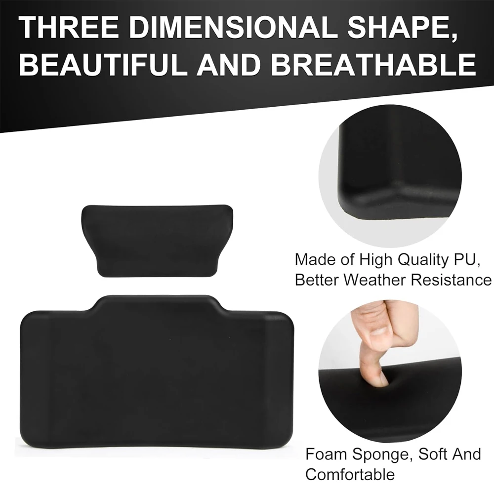 Premium PU sponge Cover Motorcycle Backrest Pad Passenger Lazyback Protector Rear Case Cushion Motorbike Accessories Universal