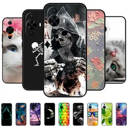 For Huawei Nova 12s Case Soft Silicone Cool Wolf Shockproof Cover for Huawei Nova 12s Nova12S FOA-LX9 TPU Coque Lion Fundas