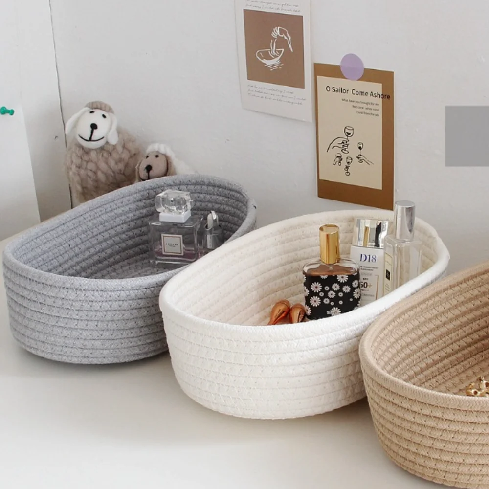 Style Stationery Remote Control Candies Snacks Sundries Organizer Comestics Basket Sundries Storage Box Desktop Storage Basket