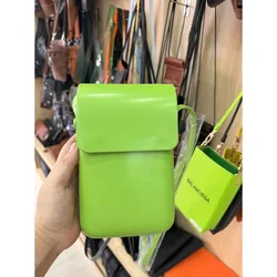 Hairdresser Messenger Bag Hairdressing Scissors Waist Bag Stylist Beauty Salon Case Groomer 4 Position Barber Pouch Neon Green