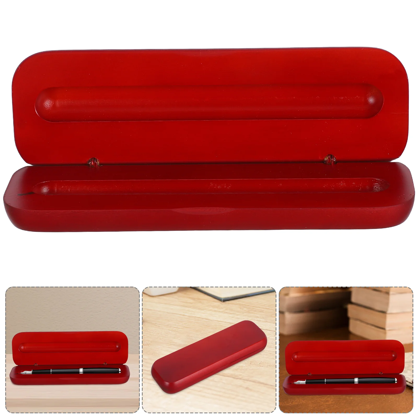 

Box Elegant Wooden ganizer Holder for Office School Business Practical Gift Display Case Premium Material for Office