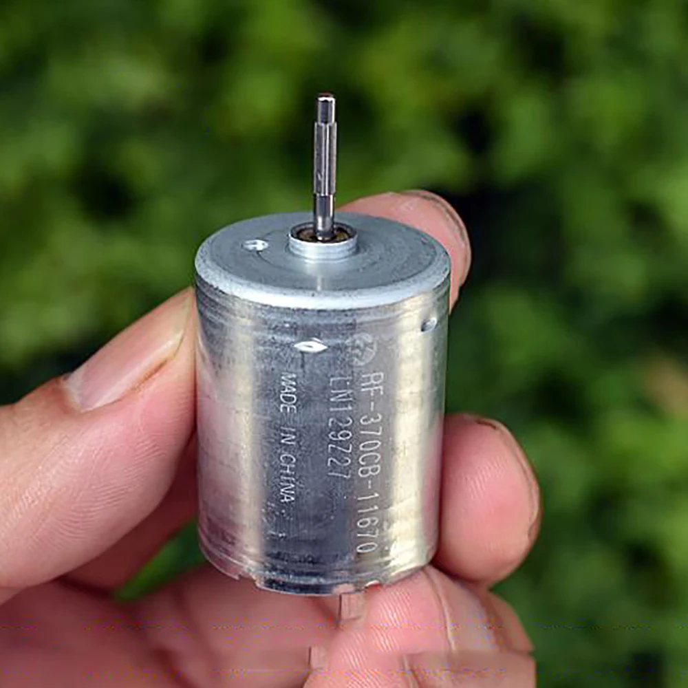 1Pcs Micro DC Motor RF-370CB-11670 DC 12V-24V 24mm 4500 RPM für Auto AV Ausrüstung