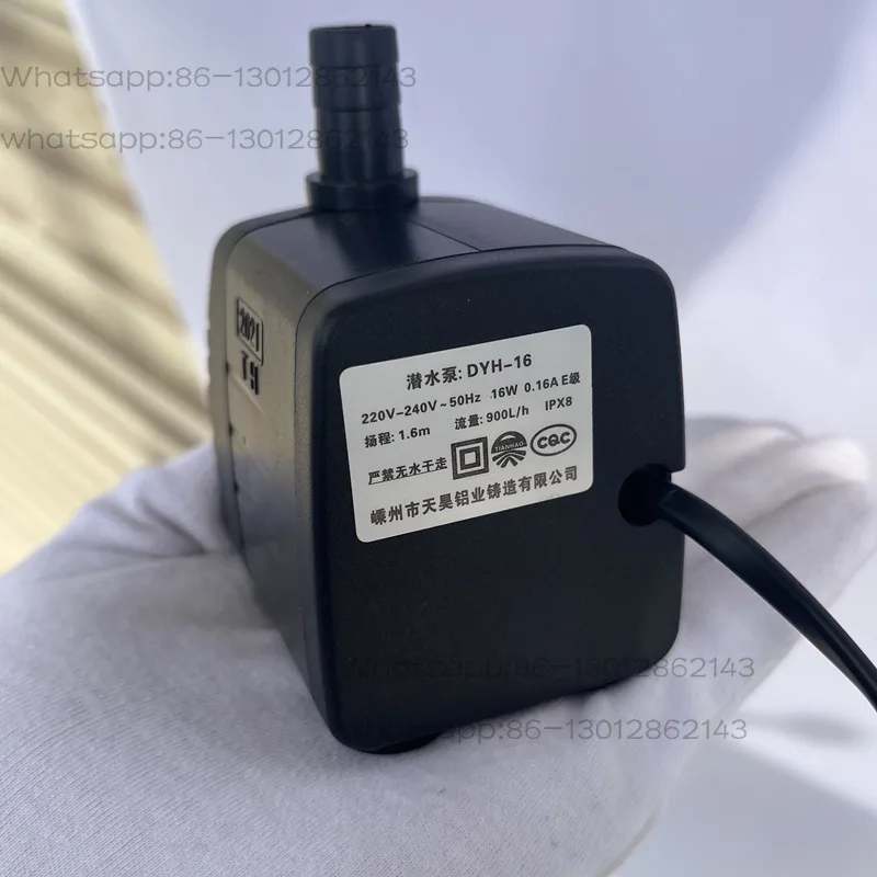 Cooler water pump evaporative water cooling air conditioning circulating small water pump 3-5-8 -16-18w220v cooling fan