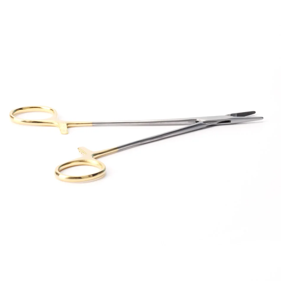 Veterinary TC Needle Holder Reusable Suture Scissors Pet Orthopedic Implants Fishing Pliers Surgical Products 14cm/16cm