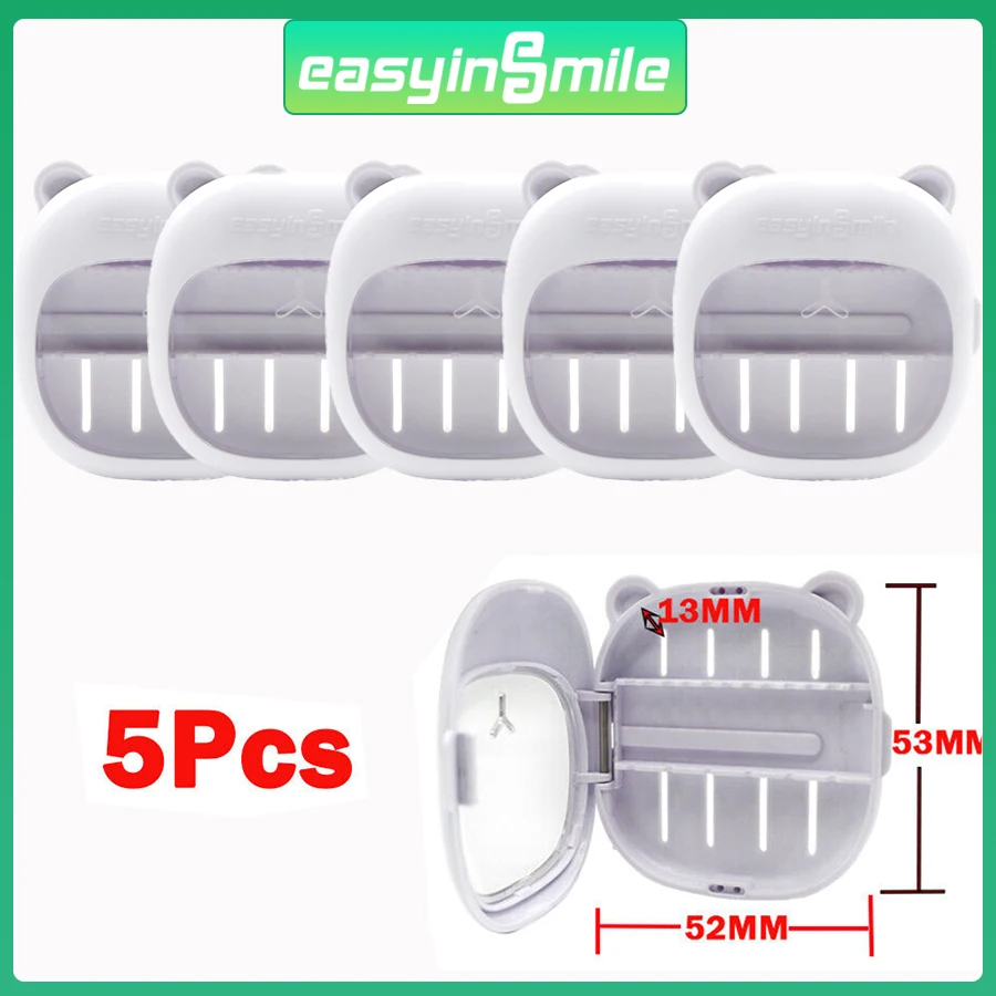 

5Pcs Easyinsmile Dental Endo Files Management Boxes Sterilization Containers Box Root Canal Files Organizer Case Sterilizer Case