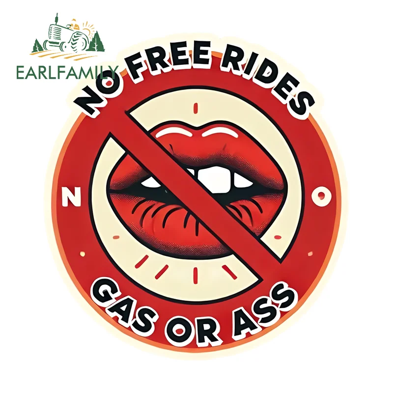 

EARLFAMILY Наклейки для мотоциклов и автомобилей: Забавные мультяшные красные губы, наклейки на зеркала заднего вида и багажник, виниловые граффити-стикеры