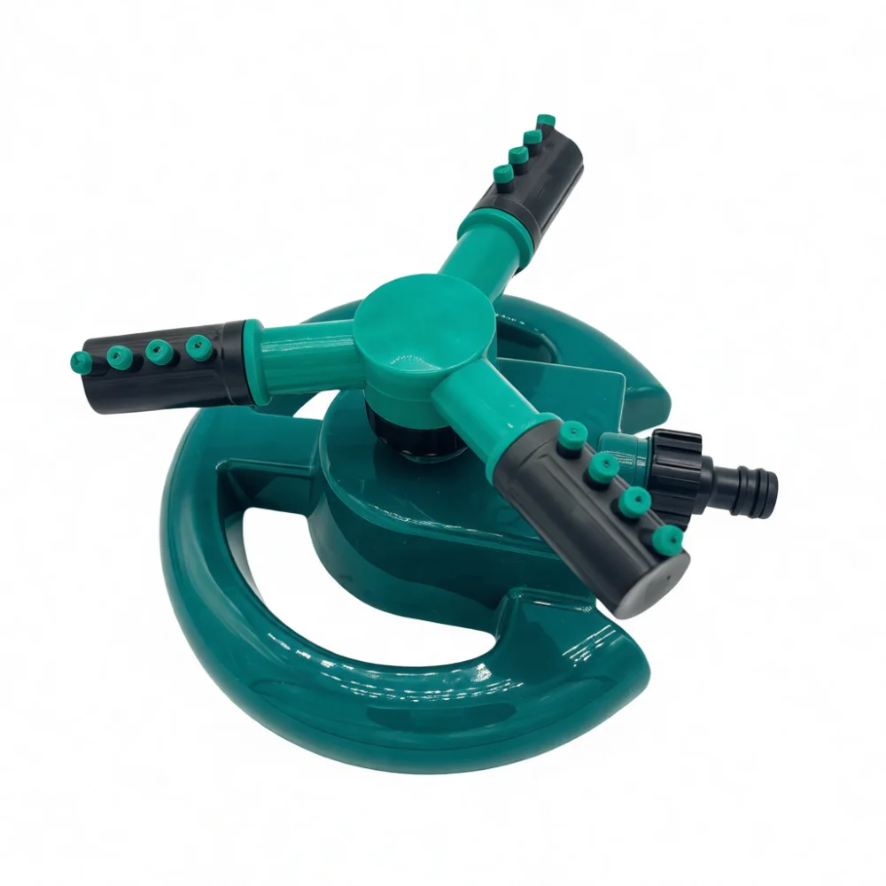 Garden Lawn Irrigation System Automatic Rotating Sprinkler Water Saving Spray Nozzle Tool For Outdoor Agriculture