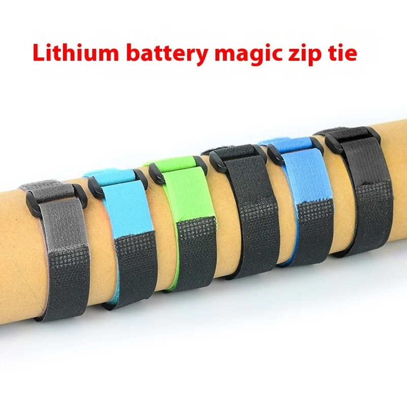 

Rc Remote Control Model Car/Boat/Model Airplane Self-Adhesive Reverse Buckle Magic Tape Lithium Battery Magic Tape Binding Tape