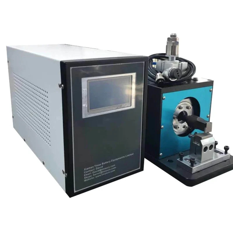 Laboratory Ultrasonic Spot Metal Welder Tab Welding Machine For Lithium Battery Pouch Cell Aluminum Foil Welding