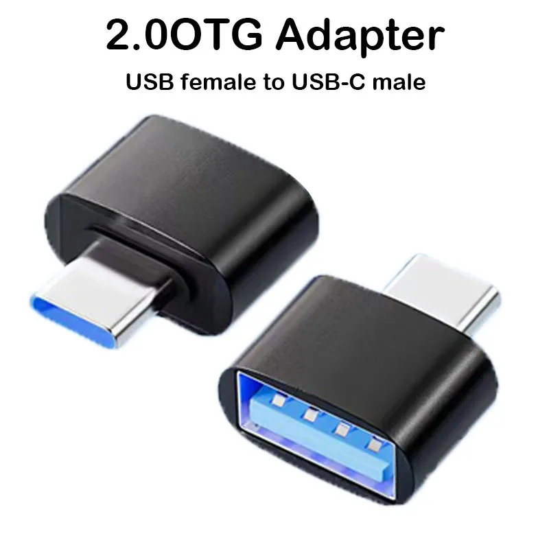 usb to USB-C adapter, 2.0usb female to Type-C male converter, suitable for Xiaomi, for iPhone 17/17 Plusreading usb flash drives