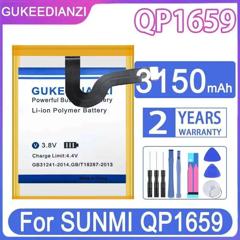 

For Veken Sunmi V2PRO V2 Pro QP1659 3150Mah Mobile Phone Battery High Compatibility Stable