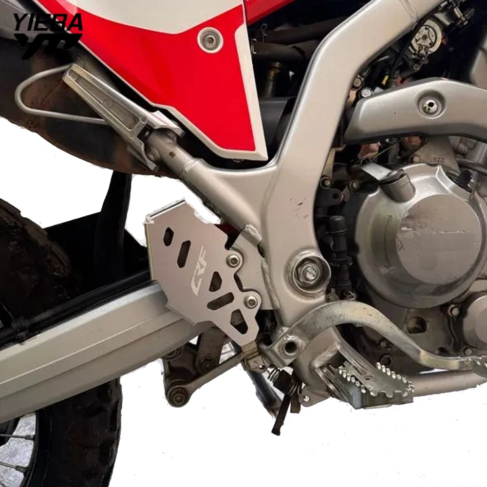 

Motorcycle Heel Protective Cover Guard For HONDA CRF 300L RALLY CRF300L 2020-2025 Motorbike REAR BRAKE MASTER CYLINDER GUARD