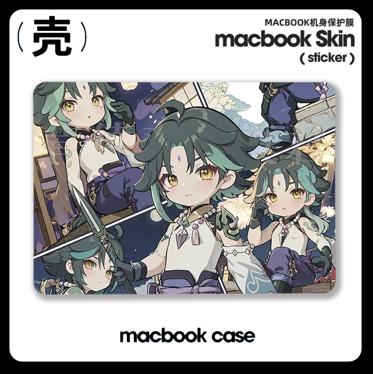 

Xiao Anime Genshin Impact For A2485 A2780 Apple Macbook Air 13 M2 M1 Pro 13 14 16 Mac Hard Shell Retina A2681 A2337 A2338 Laptop