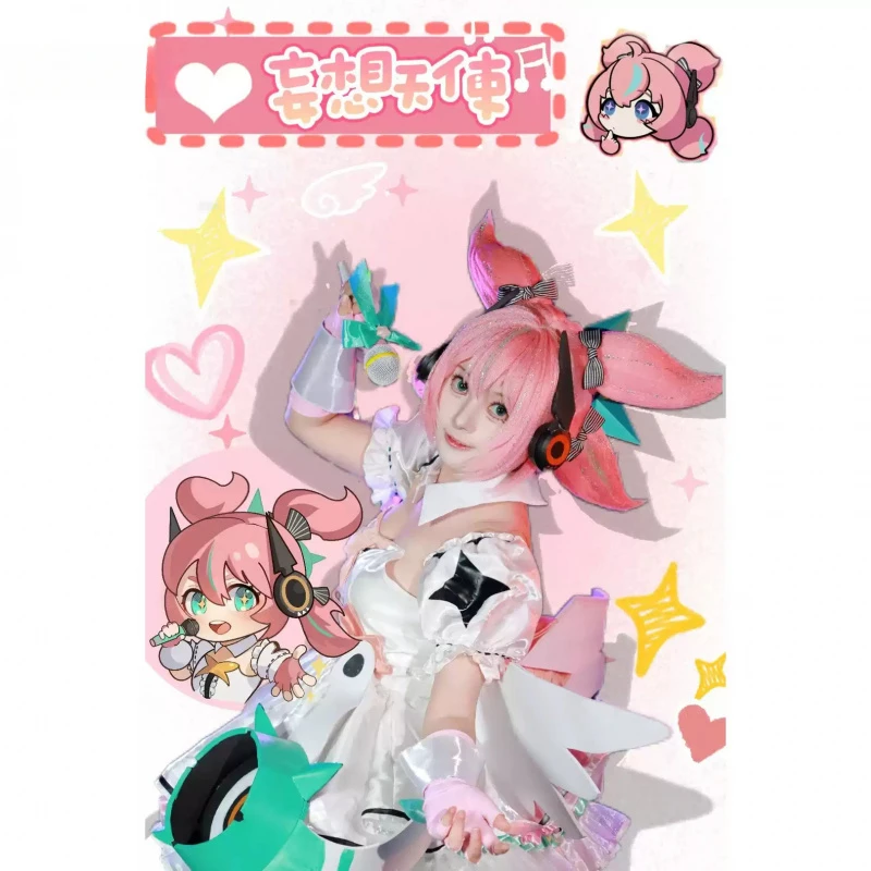 Game Zenless Zone Zero Aria Cosplay Costume Uniform Halloween Carnival Party Christmas Play Role Clothes Girl Lolita Aria Dress - view 5