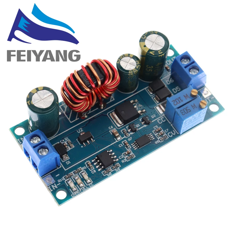 CC CV Adjustable 3A 35W DC 5 -30V to DC 0.5 -30V Step Up Down Buck Boost Converter Power Supply Module Voltage Regulator XY-SJVA