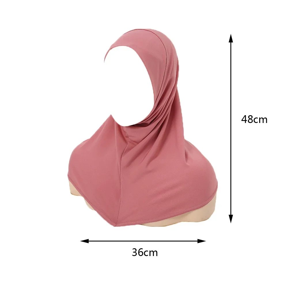 Underscarf Hijab Cap Neck Cover Muslim Women Veil Ladies Hijab Scarf Turban Muslim Fashion Bonnet for Women Inner Cap Jersey