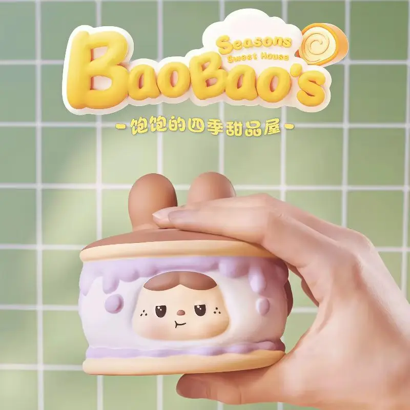 

Горячая новинка: коллекционная серия Heyone Baobao's Four Seasons Dessert House — милый и игривый антистресс-бластер с медленным восстановлением формы.