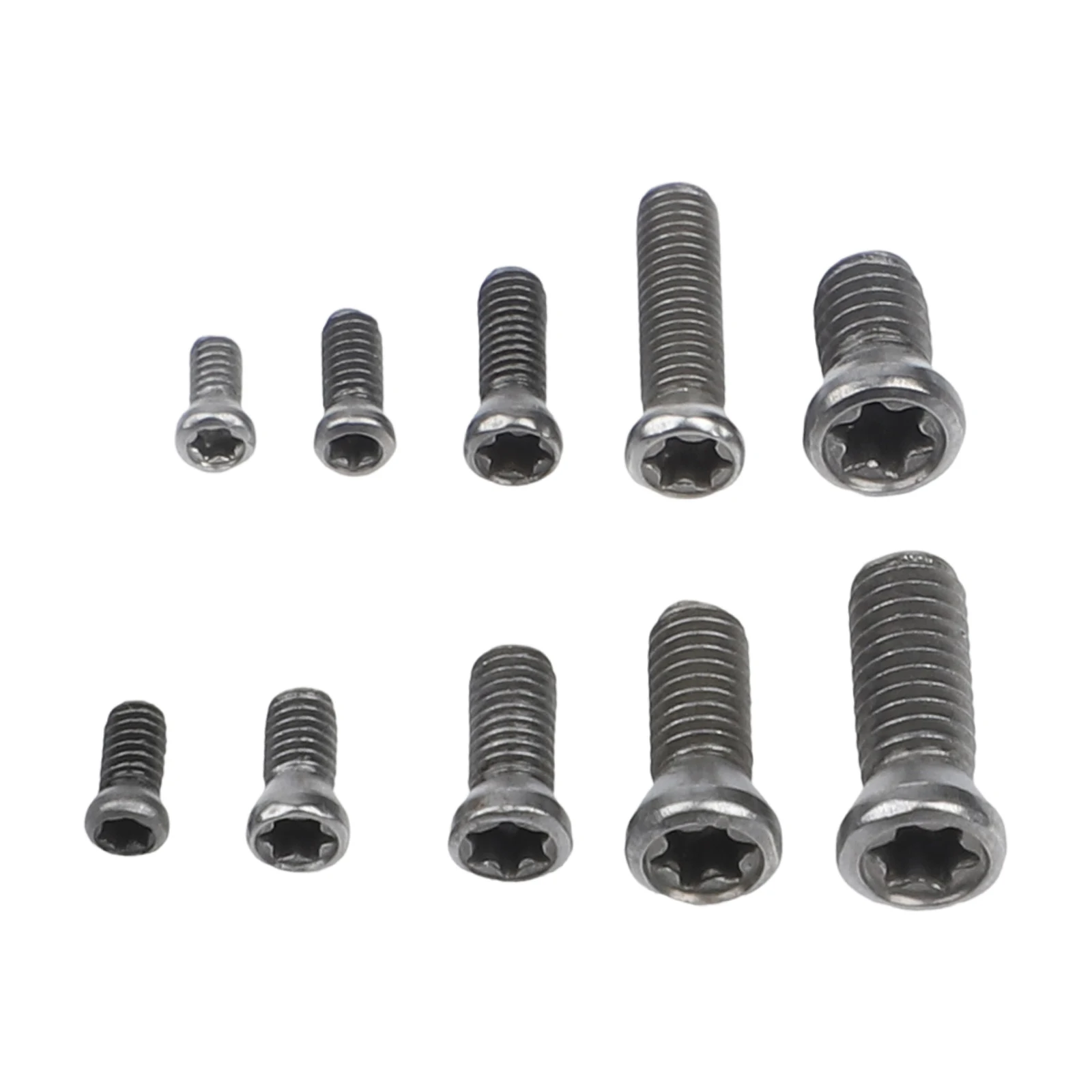 Anti-vibration Screws CNC Screws M2.5 Screws Various Thread Types 50pcs Pack High Strength Fastening For Carbide Blades