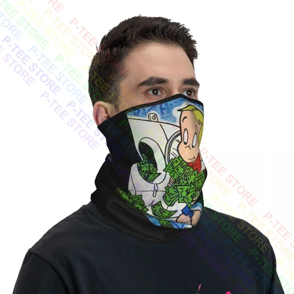 Alec Monopoly Richie Rich Money, гетры на шею, бандана, шарф, маска для лица, теплая, пылезащитная, дышащая