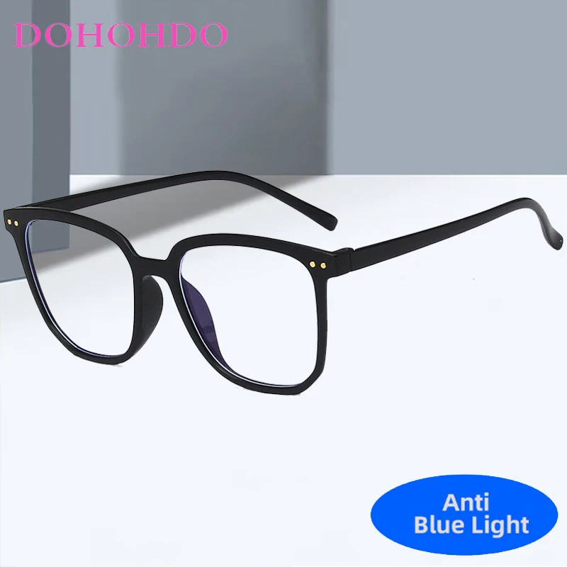 

Classic Vintage Square Rivets Decoration Blue Light Blocking Glasses Women Man Luxury Brand Computer Eye Protection Eyewear Оч