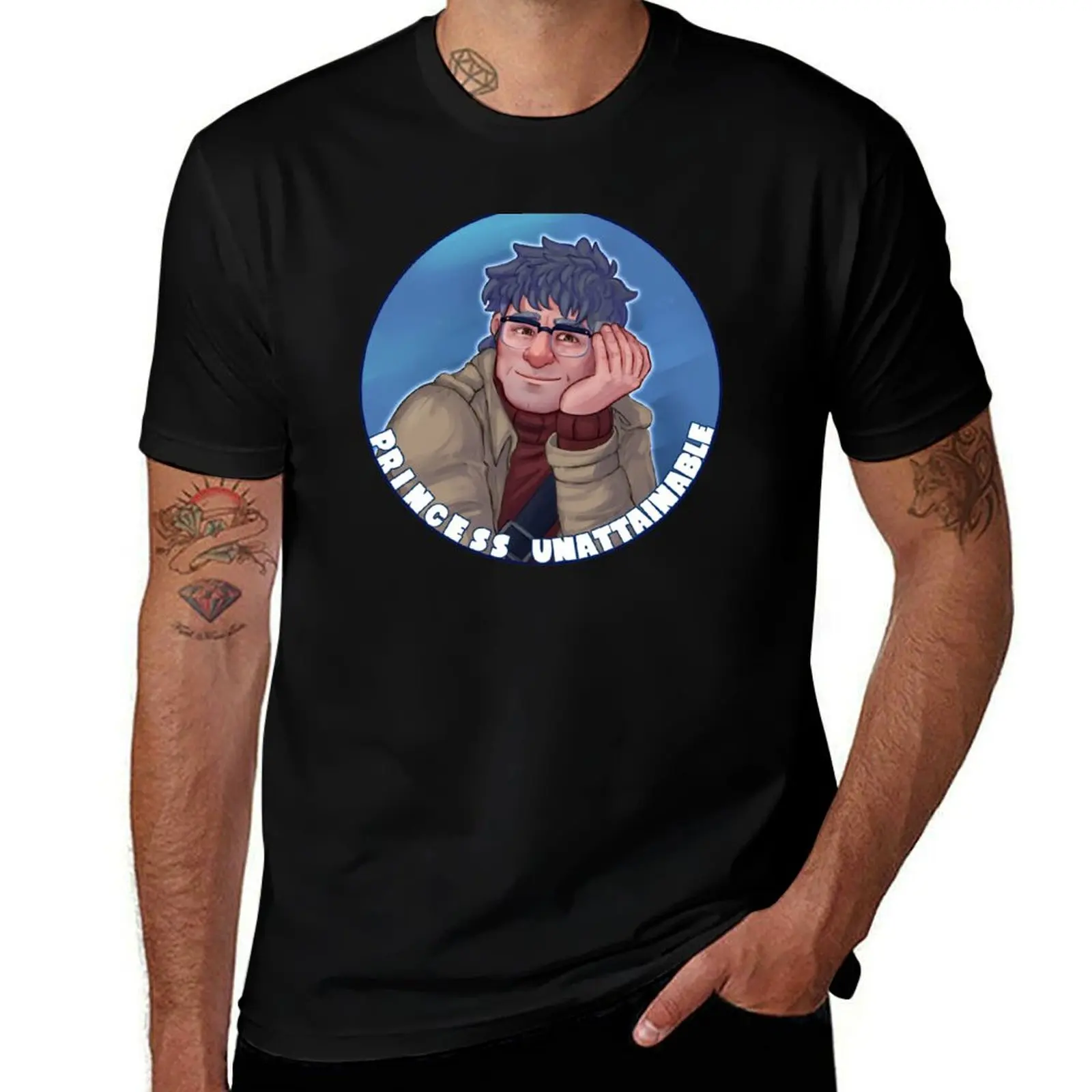 

Princess unattainable T-Shirt essential t shirt cheap stuff quick-drying summer top Men's t-shirt