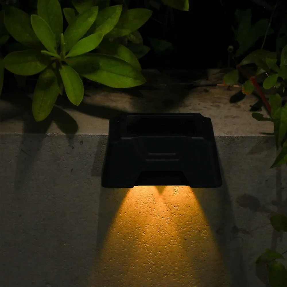 4PCS Premium Solar Stair Lights IP65 Waterproof Aluminum Housing 30LM Bright LED Step Lighting  Porch Deck Balcony  Auto Sensor