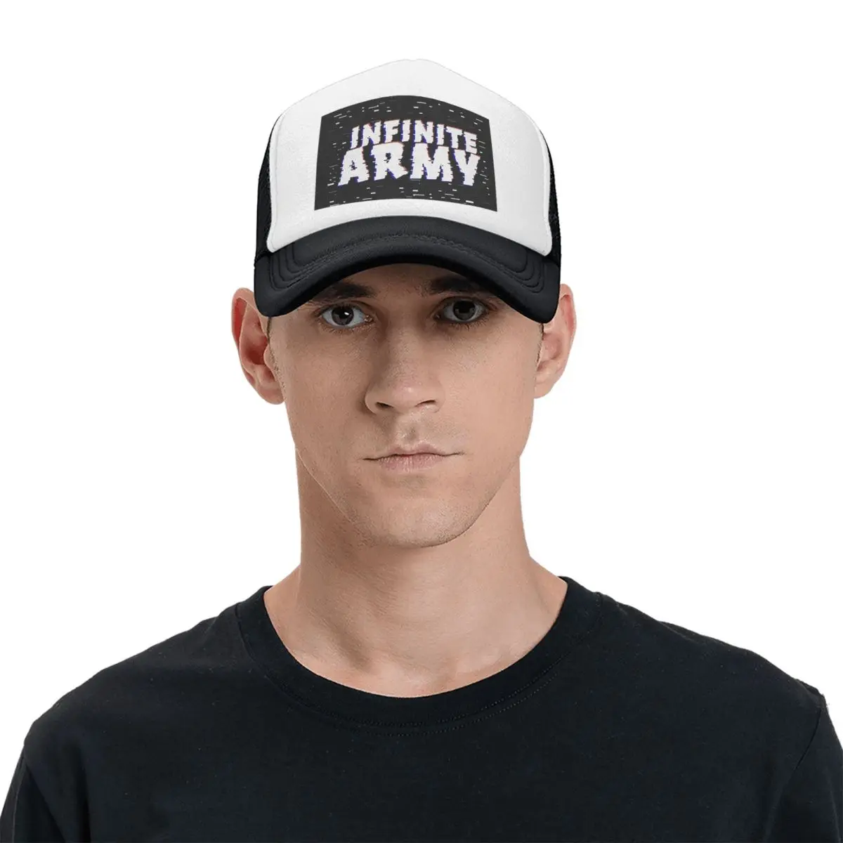 Caylus Gaming Infinite Army Cap Casual Mesh Baseball Caps Adjustable Hat Hip Hop Summer Unisex Baseball Hats