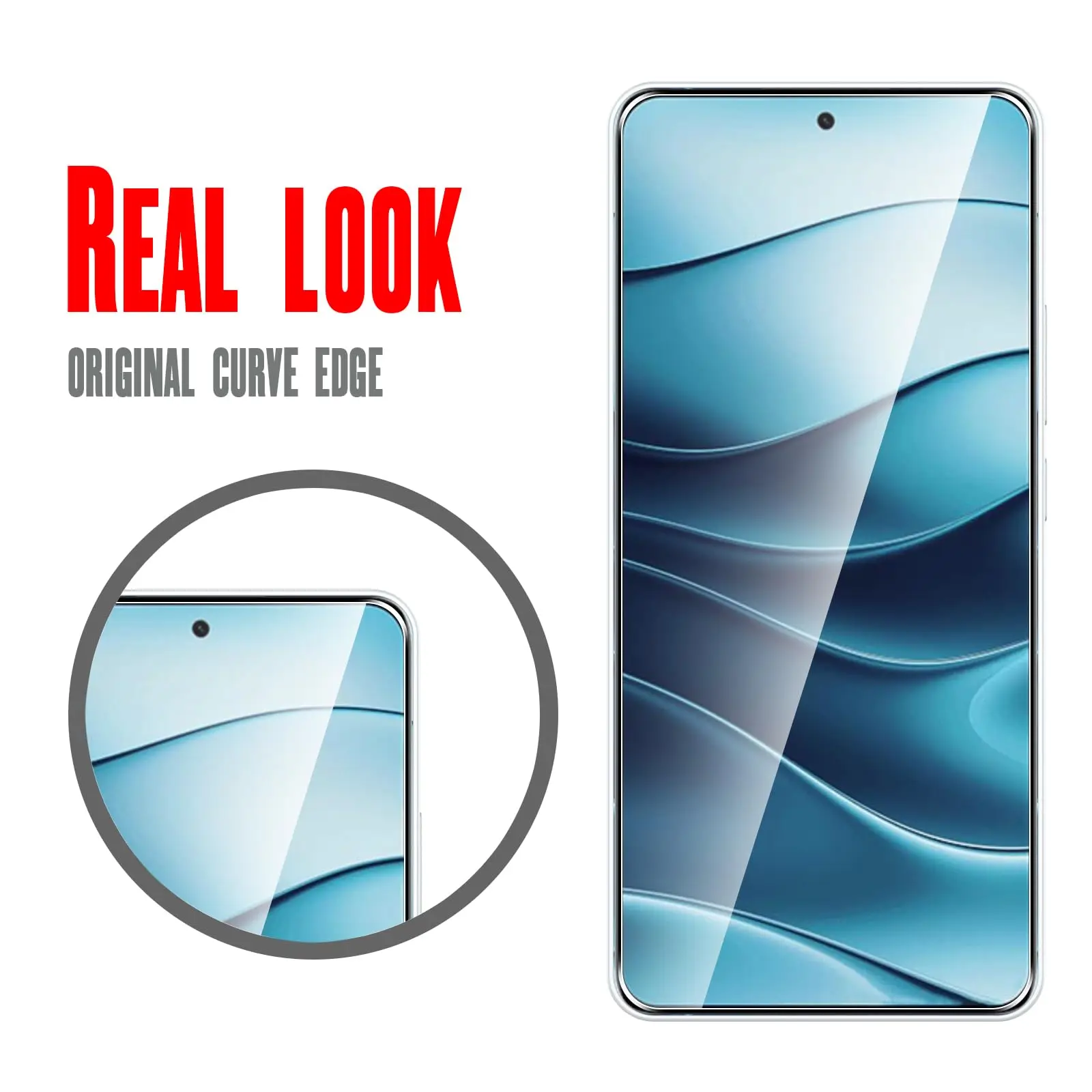 Screen Protector For Redmi Note 14 6.67 inch Xiaomi, Tempered Glass HD Crystal  9H Anti Scratch Case Friendly High Aluminum