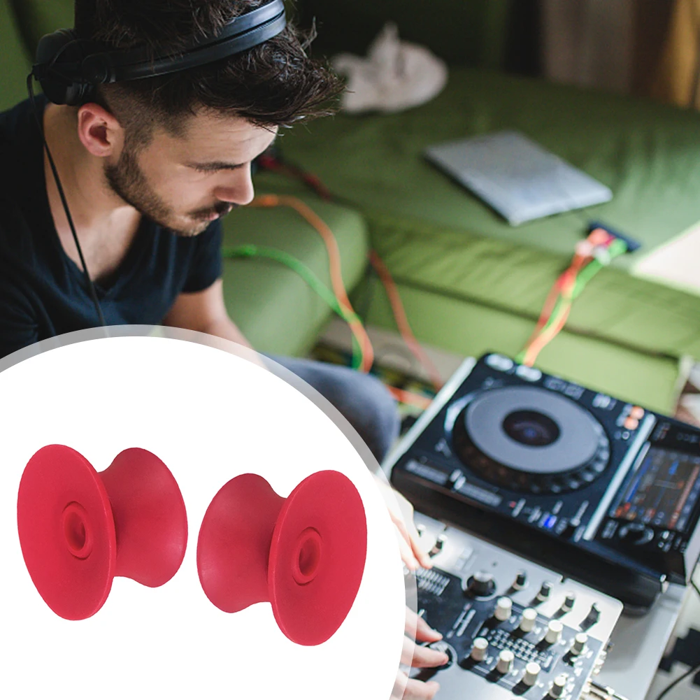 1 زوج 1/4 بوصة بكرة إلى بكرة الشريط فتاحة المطاط Nab Hub محولات Nab Hub بكرة مسجل تركيبات ل Studer ReVox/Akai/Teac/DENON