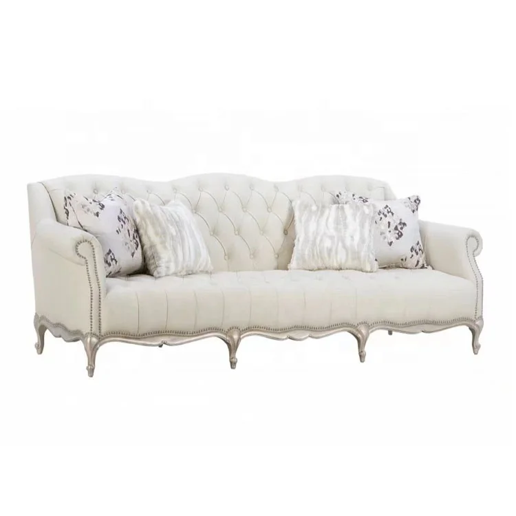 

* American Modern Simple Luxury Solid Wood Living Room Single Three Seat Leather Sofa