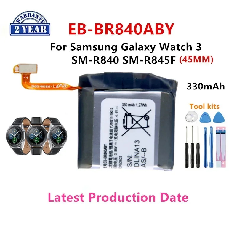 New Galaxy Watch  Battery For Samsung Galaxy Watch Gear Live/S2 classic/Gear S4/Gear 1/Active 1 2 3/ Watch 3/ Gear S/Gear 2