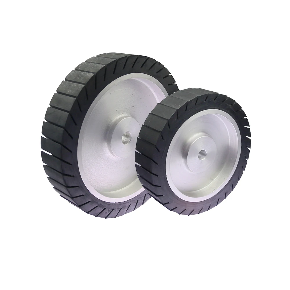 150/200/250mm Gumowy ekspander Koło Szlifierka taśmowa Część zamienna silnika