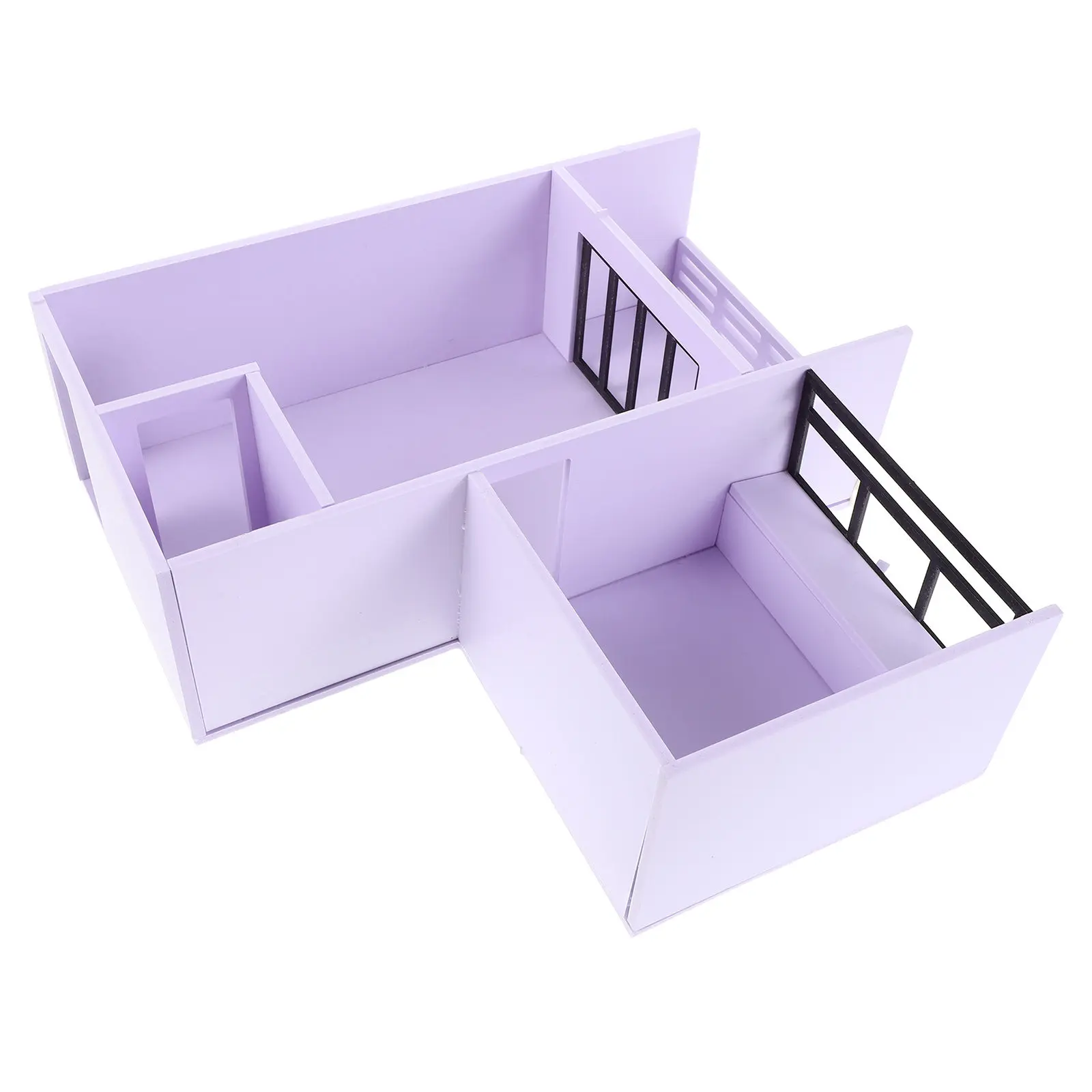 Architectural Model Making Supplies Apartment Layout Kit DIY 3d Assembly Miniature House White Empty Renderings