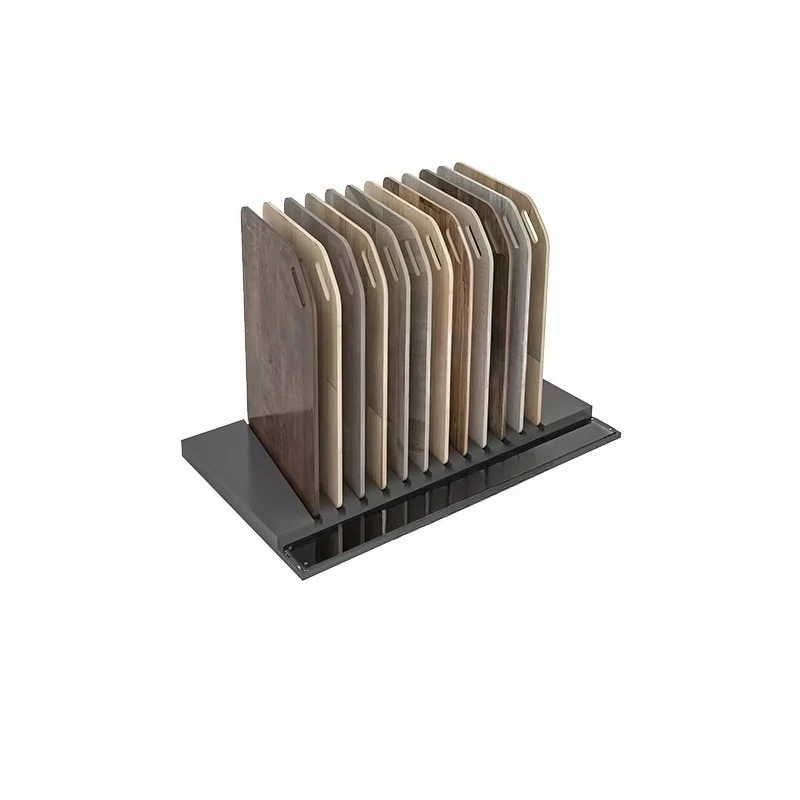 &c Factory Direct Sales Simple Style Customized Sample Timber Floor Stand Wooden Floor Sample Display Stand