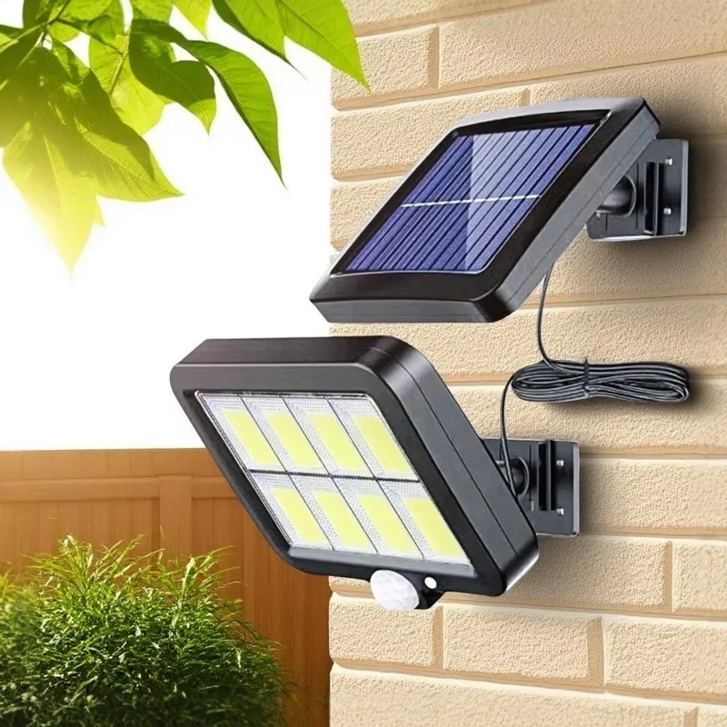 

3 Modes Solar LED Lights Outdoor Waterproof Motion Sensor 160/120COB Solar Flood Wall Lamp for Street Garden Porch LED Lighting