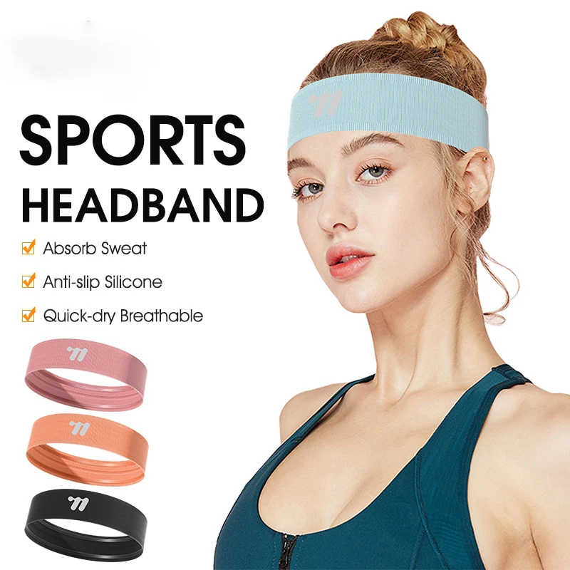 

Breathable and Non Slip Sports Headband Suitable for Cycling Yoga Running Gym Tennis Men's and Women's Fitness Equipment