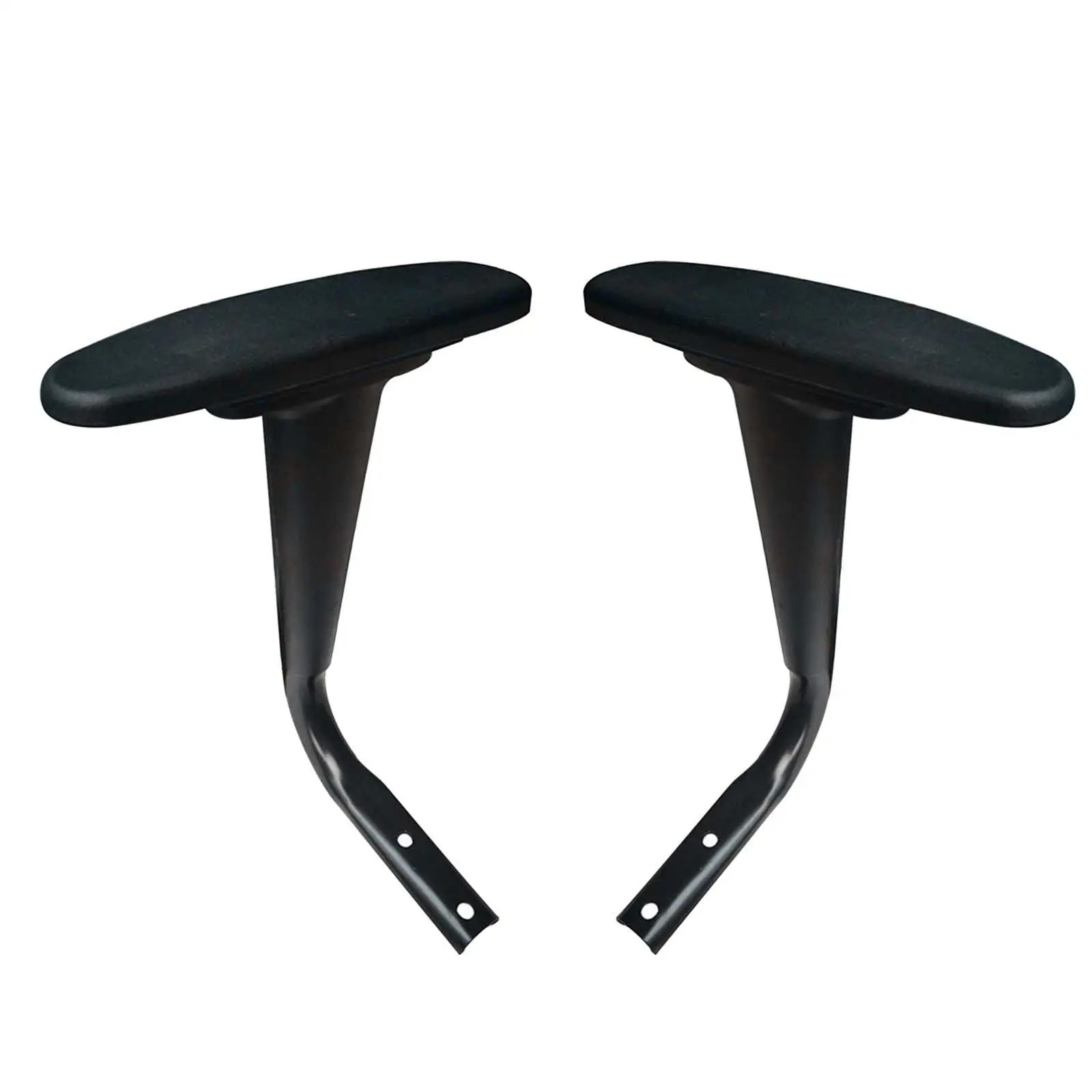 Paire d'accoudoir de remplacement réutilisable lisse pour chaise de bureau, chaise d'ordinateur, chaise de jeu, 2 pièces